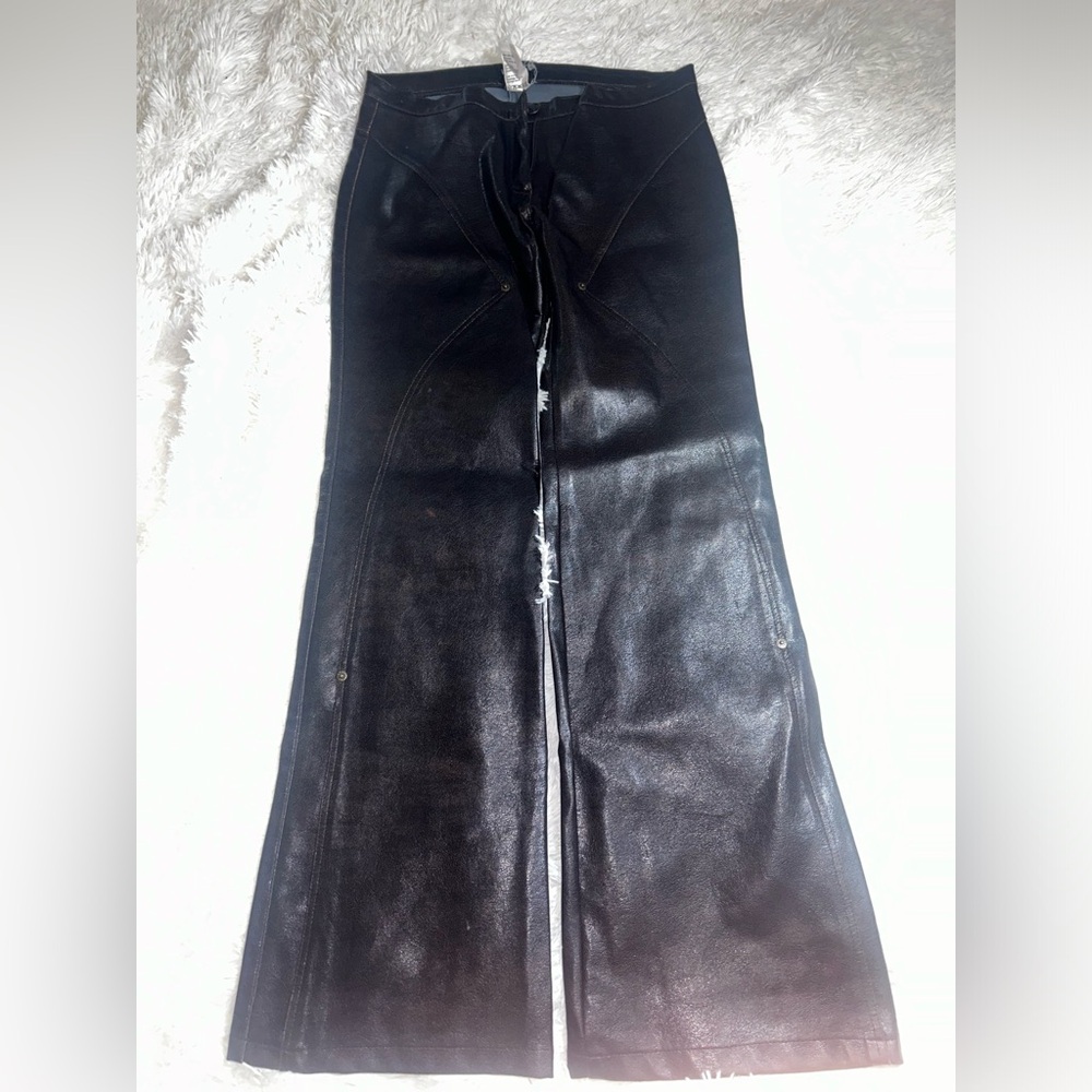 BeBe brown leather light little to no stretch Size Large